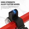 Multi-functional Aluminum Alloy Tile and Glass Push Cutter with Roller Blade