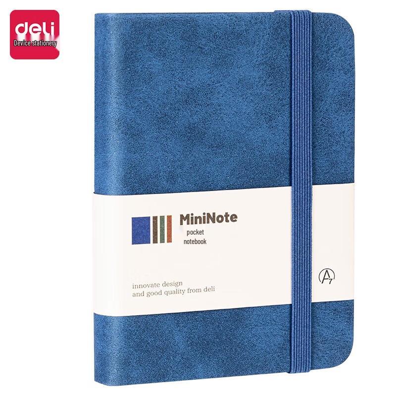 Deli A7 Portable Leather Notebook