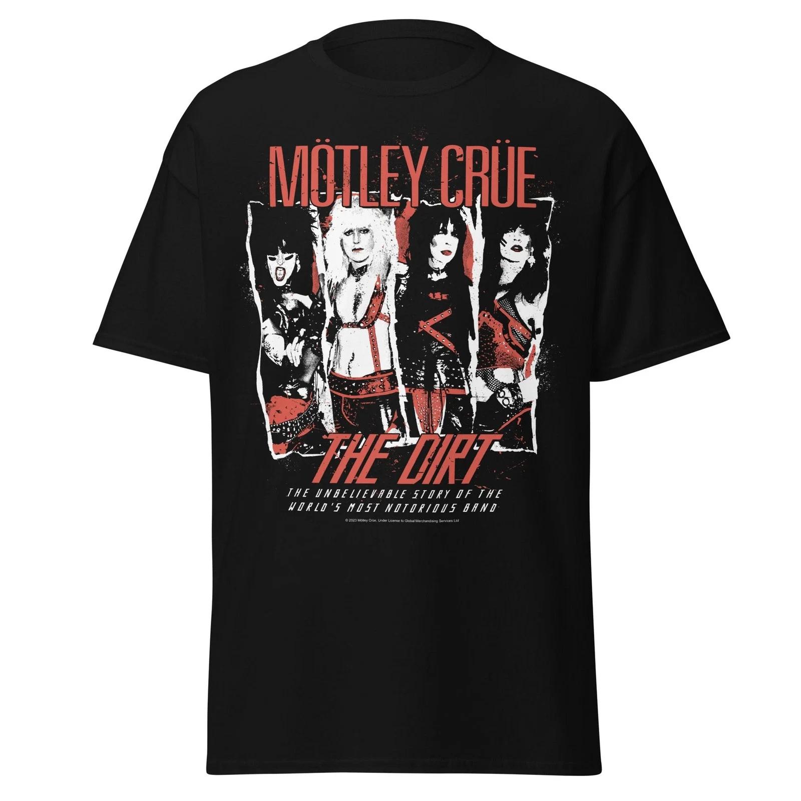 Motley Crue - the Dirt Jumbo Print T Shirt XL