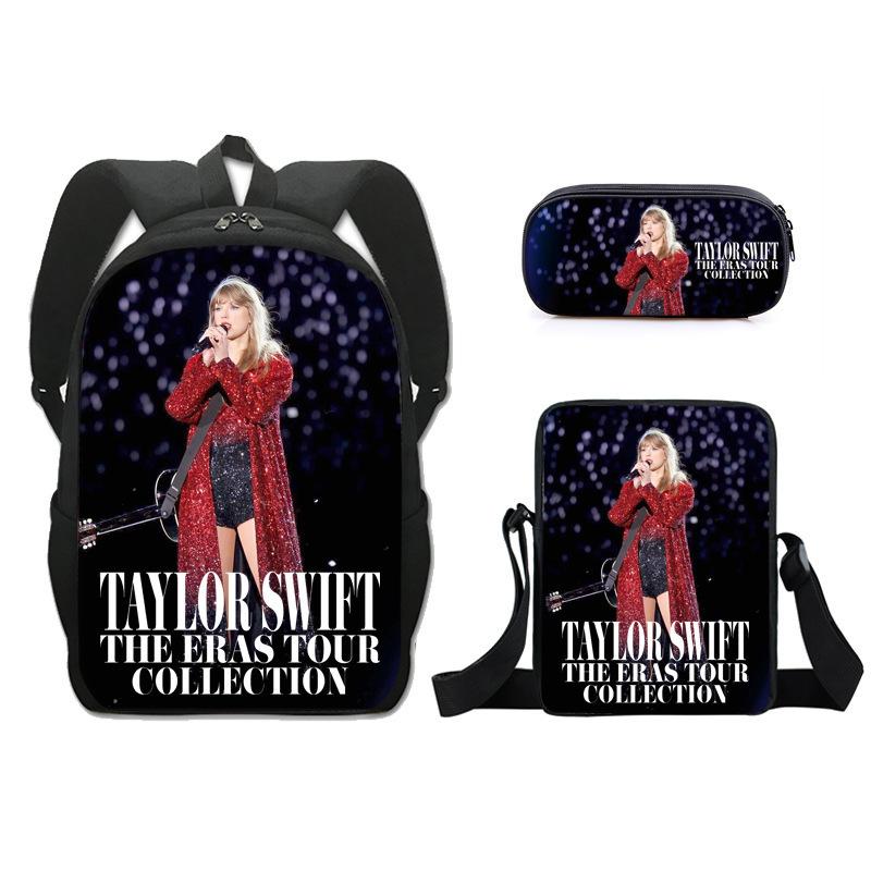 Taylor Swift Taylor Swift School Bag Children S Backpack Small Satchel Pencil Bag Backpack Three piece set