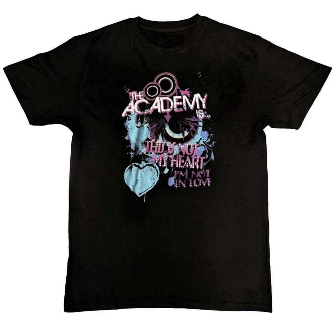 Trend The Academy ls... Band Graphic Print Mens T-Shirt L