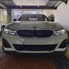 Front Kidney Grill Racing Grille With LED Light For BMW 3 Series G20 G21 318i 320i 330i M340i 330d Pre-LCI 2019-2025 Bodykit