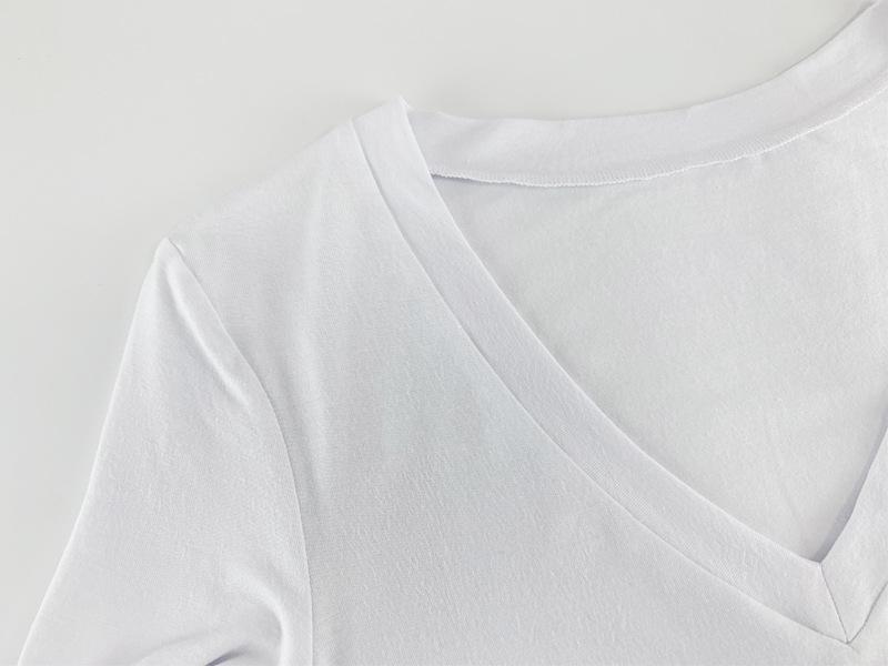 Women's Sexy V-Neck Short Sleeve Bodysuit - Summer 2025 Collection