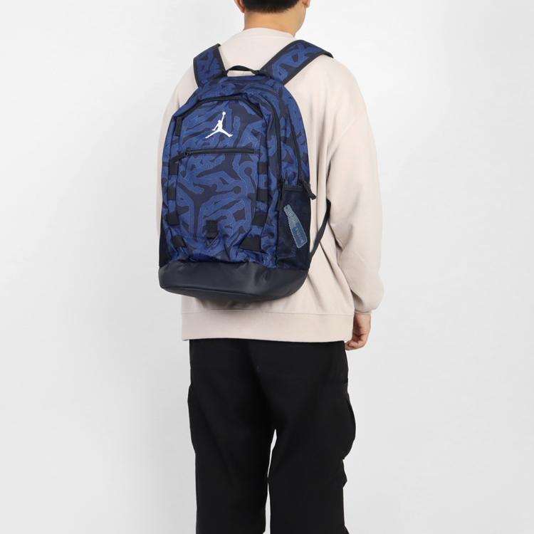 New Jordan Polyester Backpack Regular Unisex Navy JD2423003AD-002
