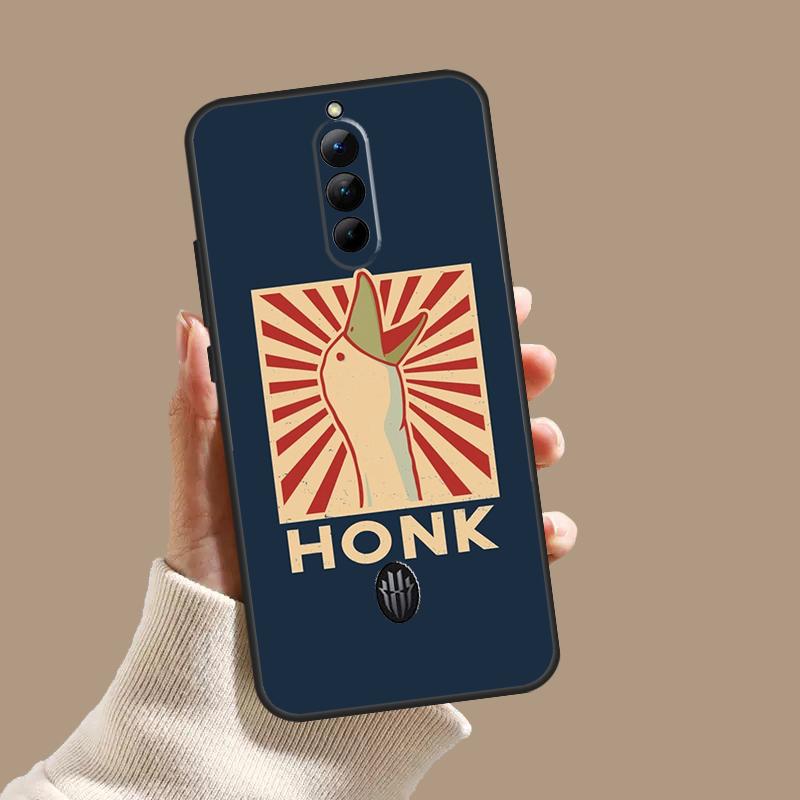 Cartoon Funny Goose Case For ZTE Nubia Red Magic 11 9S 8S 8 9 10 10S Pro Plus 6 7 6S 7S Pro 5G 6R 10 Air Cover