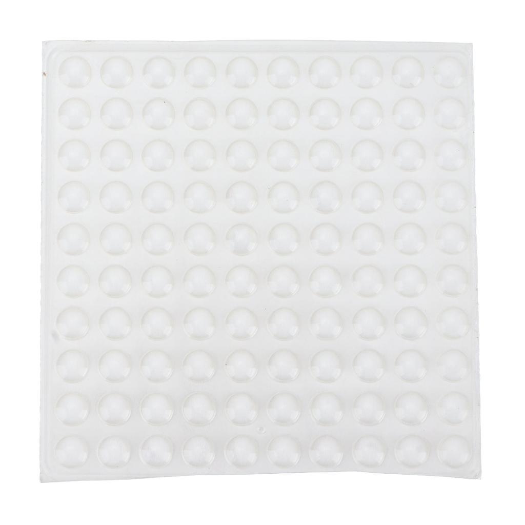 100Pcs/Sheet Self Adhesive Pads Non Slip Transparent Buffer Pads for Table Chair Photo Frame