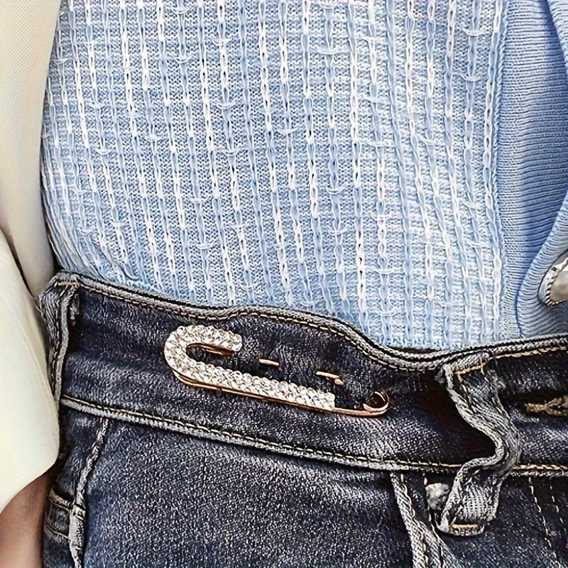 1PC Fashionable and delicate clothes button pin corsage, used to modify pants and fix clothe,Suitable for daily decoration