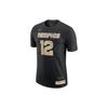 Nike Round Neck Letter Logo Printed Short Sleeve T-Shirt Unisex T-Shirts Black FV8871-010