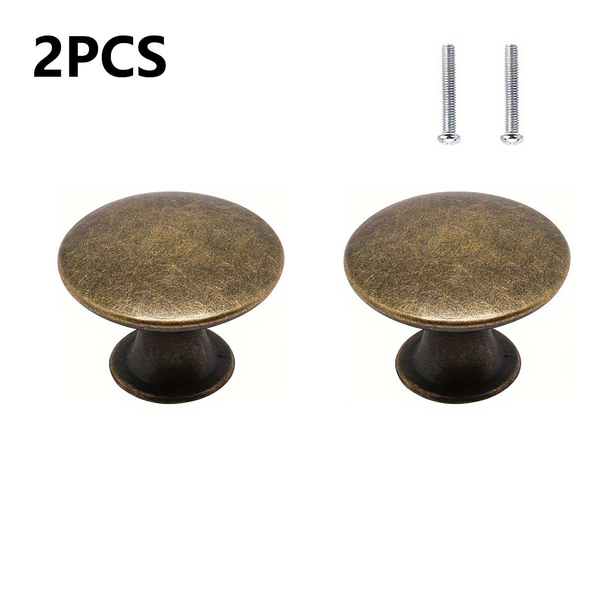 

Ручки для шкафов из цинкового сплава - 12/20 штук с винтами двойного размера, идеально подходят для кухонных шкафов, ящиков и дверец шкафов 2pc