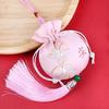 Chinese Tassel Scented Sachet - Portable Handmade DIY Brocade Bag for Purse or Car Pendant