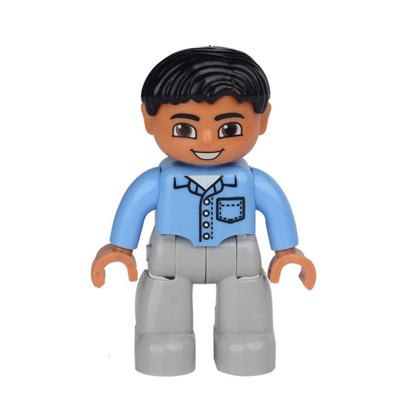 Large Particle Building Block Doll Doll Bulk Assembly Accessories Doll Diy Toy