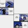 1/32 Scale Lada NIVA Jeeps Diecast Car Model Toy, Pull Back Toy Vehicle with Sound and Light for Kids Toddler Boys Girls Gift Collection