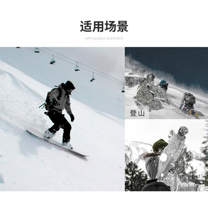 Thermal Insulated Ski Gloves With Waterproof Shell Fleece Lining Winter Outdoor Sports