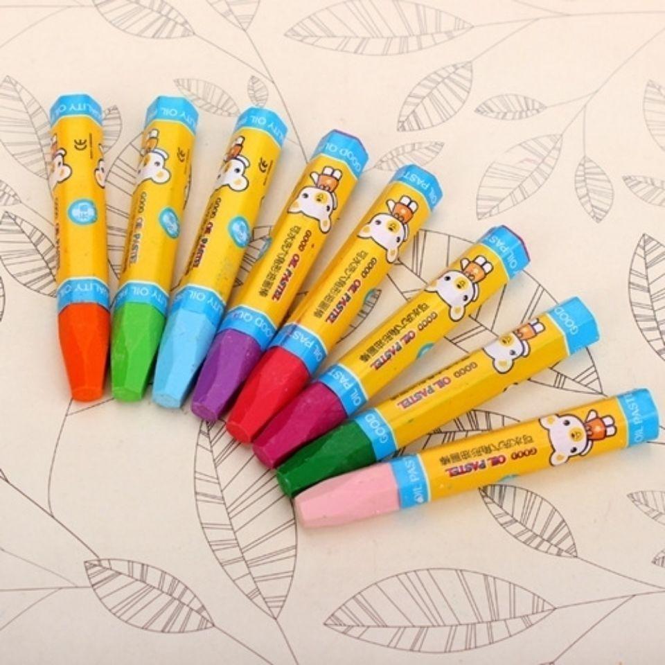 Oil Pastel Crayons and Drawing Pens Set for Kids and Students - Available In 12, 18, 24, or 36 Colors