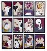 Cute Cat Stickers Hanafuda Stickers Set of 12 [Mutsuki, Kisaragi, Yayoi, Uzuki, Satsuki, Minazuki, Fumizuki, Hazuki, Nagatsuki, Kannazuki, Shimotsuki,