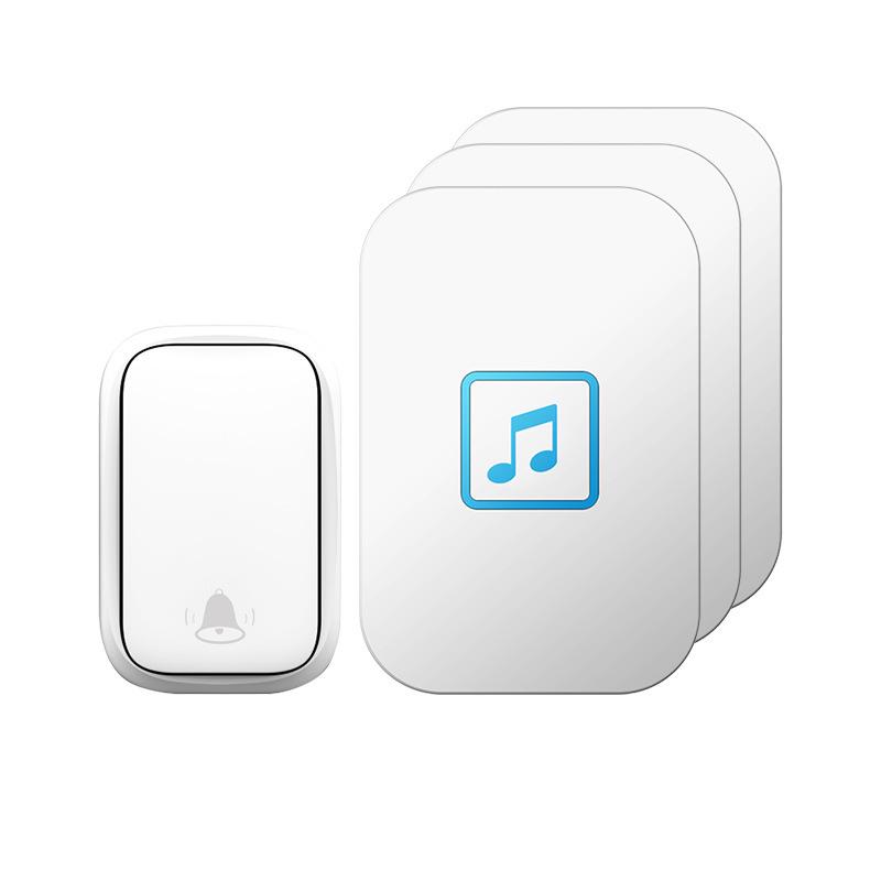 Battery-Free Wireless Smart Doorbell with Three Receivers and Elderly Call Button