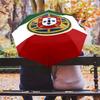 Royal Emblem Fabric Folding umbrella Portable durable Sun umbrella Gift light