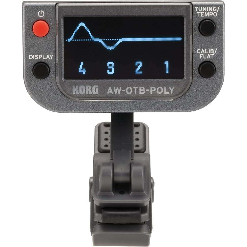 KORG OLED Полифонический клипсовый тюнер для басов AW-OTB-POLY