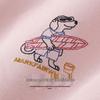 Mark Fairwhale Men's Cartoon Embroidered Short Sleeve Polo Shirt