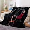 The Vampire Diaries 3D Printed Flannel Plush Blanket Bedspread Sofa Lazy Blanket Outdoor Lunch Break Blanket Travel Quilt Cover