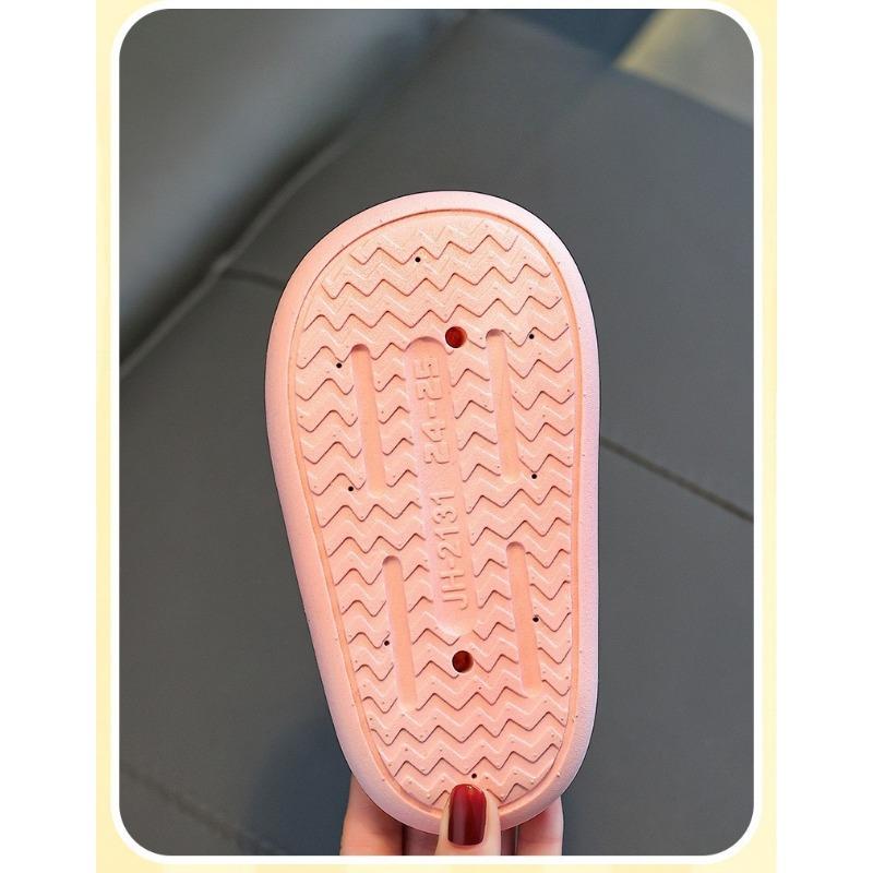 Sentimentul copiilor de a călca pe rahat Papuci pentru femei, desene animate drăguțe pentru interior, papuci pentru bebeluși cu fundul moale anti-alunecare, sandale papuci