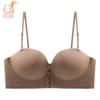 Push-up Bra Thickened Sponge Front Buckle Bra Women's Sexy  Spaghetti Straps Push-up Underwear Bras