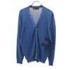 ANDY WARHOL BY HYSTERIC GLAMOUR fabricat în Japonia Cardigan tricotat cu mânecă lungă și decolteu în V Bărbați Folosit