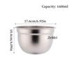 European Style Circle Shape Fruit Bowl,Silver Pure Titanium Double-Wall Plate Home Food Tray,Vegetable Washing Basin Decoration