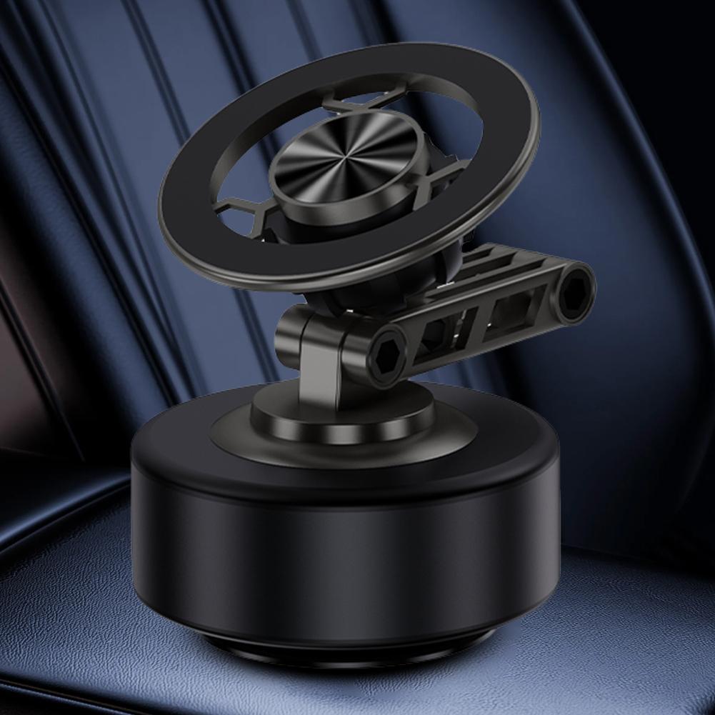 Magnetic Car Navigation Holder 360° Rotatable Vacuum Adsorption Car Phone Mount Folding Mobile Phone Stand for Car/Gym/Shower