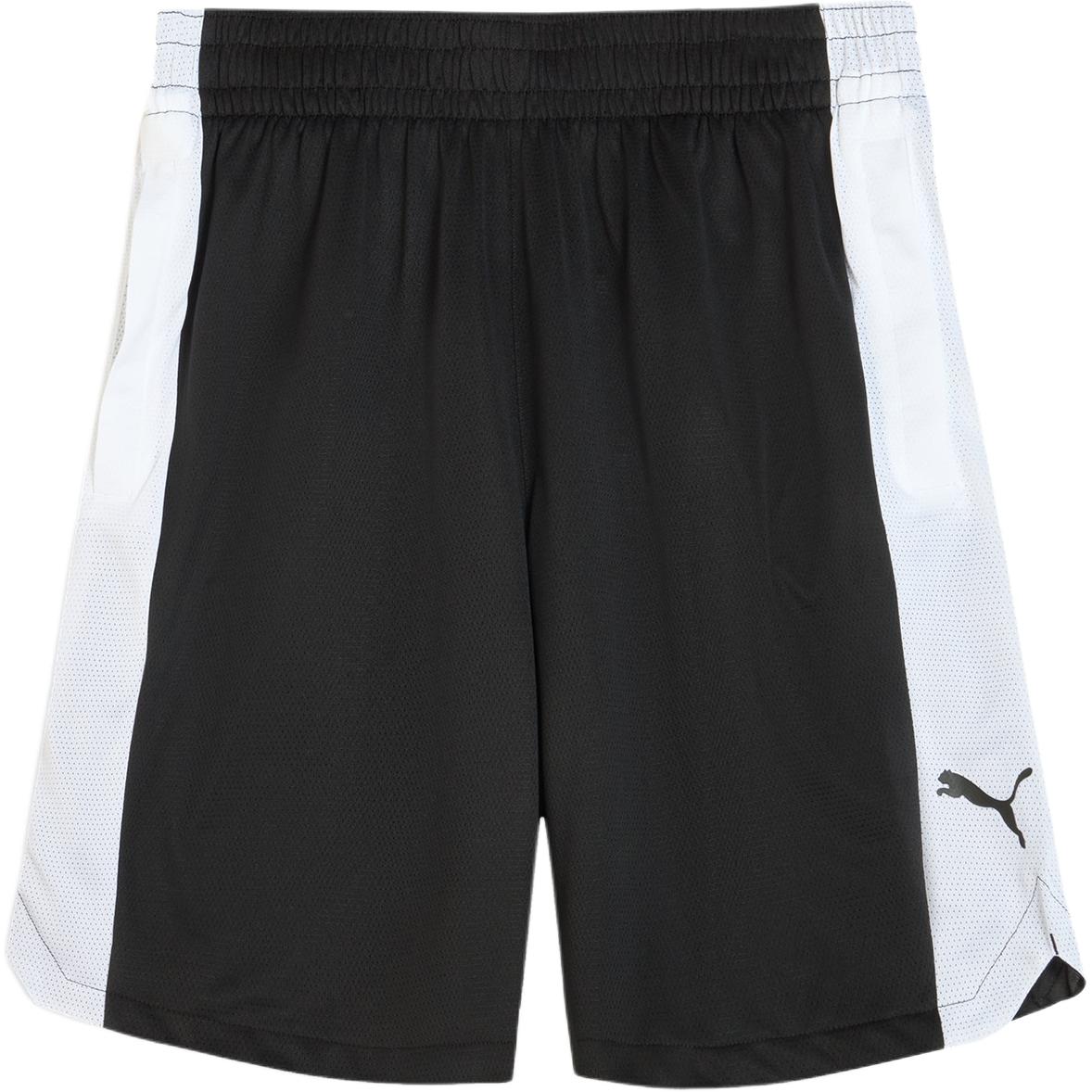 

Новые баскетбольные шорты PUMA SHOTSHORT мужские черно-белые 635885-01 M (175/74A)