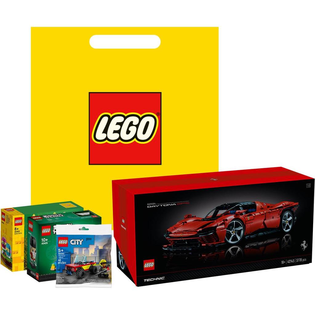 LEGO Technic Ferrari Daytona SP3 Building Blocks 3778pcs 42143