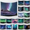 Night Sky Northern Lights Art Tapestry Home Decor Living Room Bedroom Festive Decor Accessories Background Wall Covering