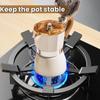 Stove Support Ring Non Slip Claws Stove Holder Stand Pot Rack For Kitchen Restaurant Cooking Outdoor Camping Daily Meal Party