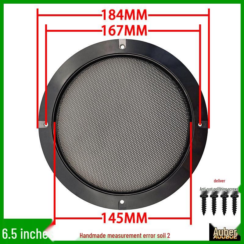 Metal Mesh Speaker Grille Dust Cover for Car Speakers (2" to 10")