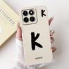 For Honor X7C Case ALT-LX2 Cute Lucky Letters Cover Shockproof Soft TPU Phone Case For Honor 200 Smart HonorX7C Back Cover Coque