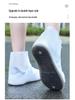 Women's Waterproof Non-Slip Silicone Rain Boots - Reusable, Rainproof, Wear-Resistant, Thickened Overshoes for Adults