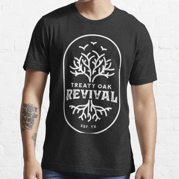

Treaty Oak Revival Black Color Cotton Size S-4XL Tee Shirt Unisex TT572 Unisex T-Shirt XXL