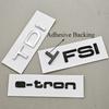 G7 3D ABS Car Letters Rear Trunk Badge Logo TDI TFSI e-tron Emblem Decals For QQ6 A3 A4 A5 A6 A7 Q2 Q3 Q4 Q5 Q7 Q8 Q6 Accessories