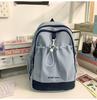 School Bag Ins Small Fresh Casual College Student School Bag Simple Versatile Backpack Lightweight Backpack Sweet Spring Outing Bag