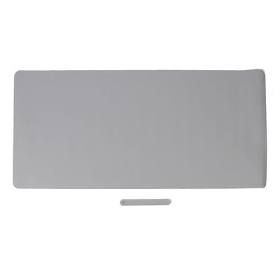 Τραπεζομάντηλο Νέιλ Αρτ Δερματίνη PU Μαξιλαράκι Τραπεζιού Νυχιών Ματ Μακιγιάζ για Τραπέζι Μακιγιάζ για Σπίτι Σαλόνι Ομορφιάς Γκρι