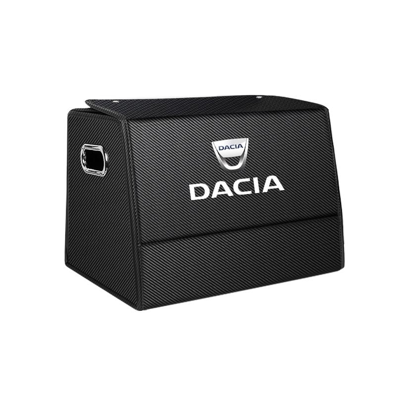 Caixa de Armazenamento Dobrável para Porta-Malas Dacia Grande Capacidade Organizador Automotivo Chave Para Bigster Spring Duster Sandero Jogger Dokker Lodgy