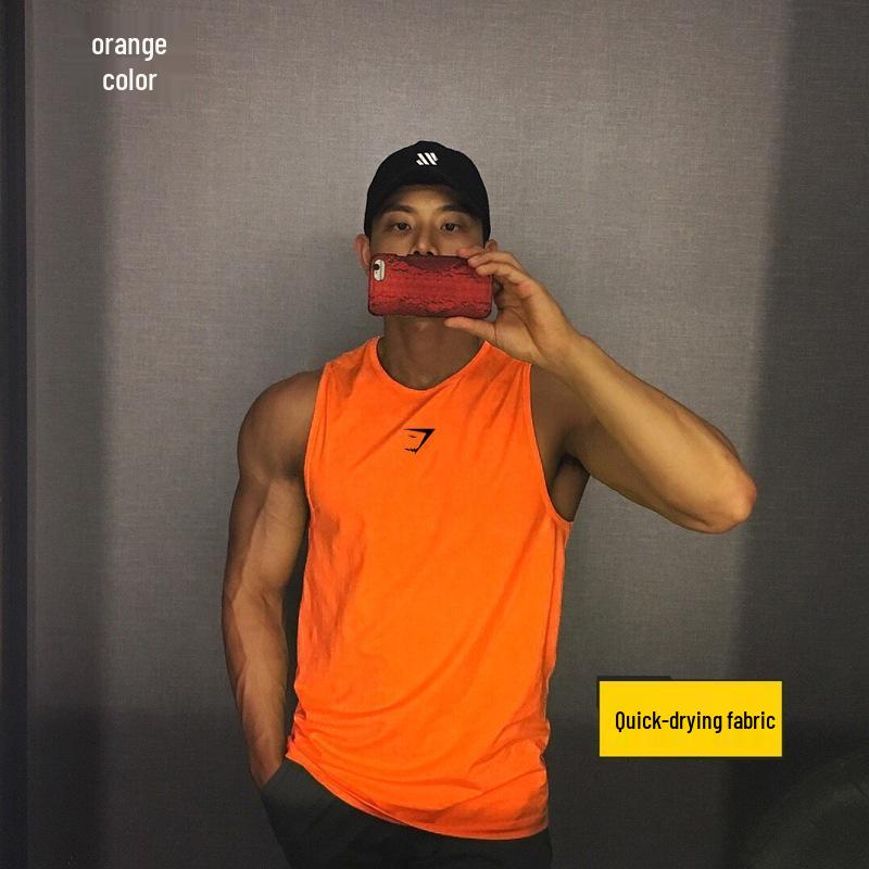 Gilet da Allenamento Senza Maniche Quick-Dry da Uomo Gymshark - Rete Estiva Girocollo
