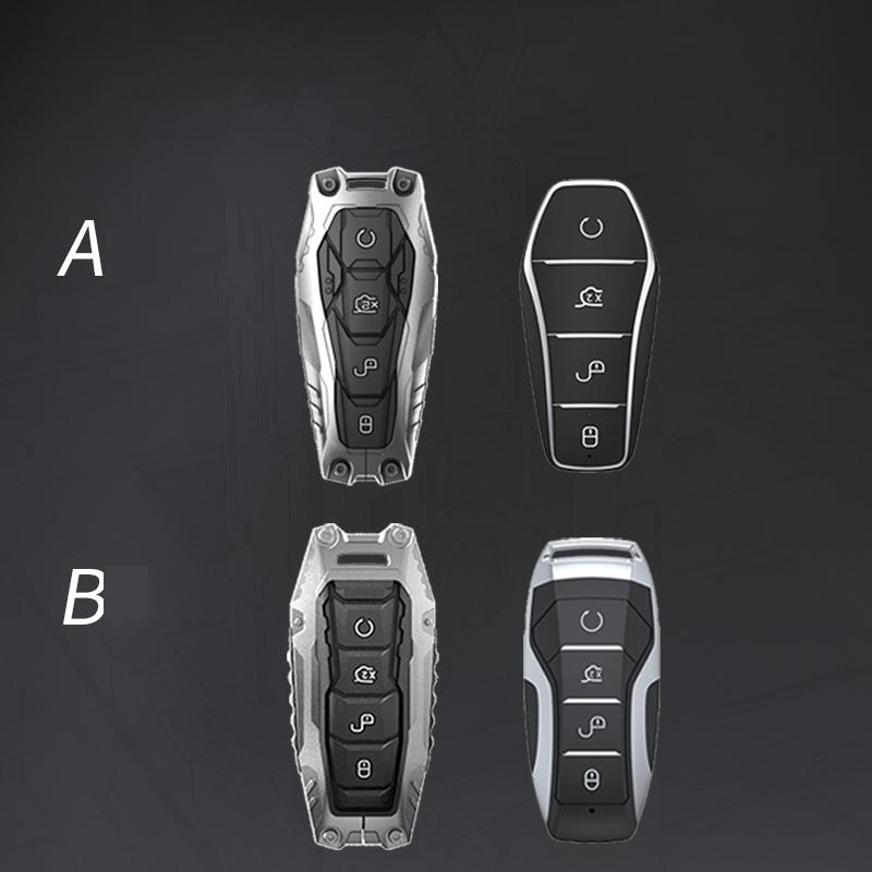 Galvanized Alloy Silicone Car Smart Remote Key Case Cover For BYD Song Pro Tang Dmi QIn PLUS MAX Yuan EV Dolphin Seagull