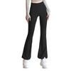 Dames Zeer Elastisch Slim-fit Afslankende Yogabroek Casual Sport Wijde Pijpen Broek