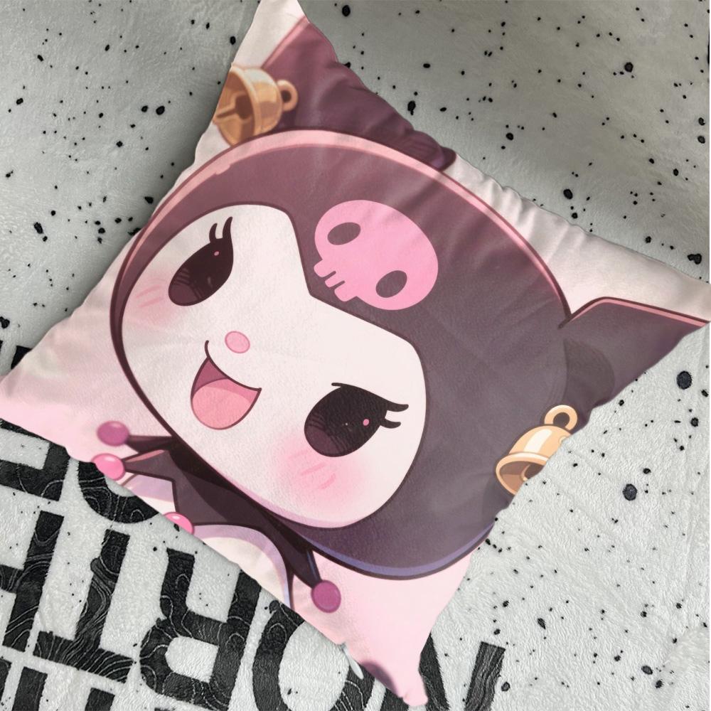 Kawaii K-Kuromi Sleeping Pillowcase Decorative Pillowcases New Christmas Decoration Ornamental Pillow Home Decorations