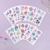 10Sheets Mermaid Theme Tattoo Stickers Waterproof Temporary Tattoo Girls Mermaid Birthday Party Decor Supplies Kids Gift Favors
