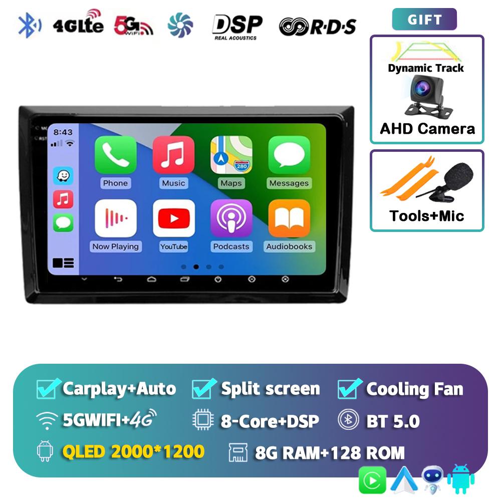 Android 14 Carplay Auto Car Radio For Volkswagen Beetle A5 2011-2019 Multimedia Video Player Navigation Stereo GPS WIFI+4G Audio