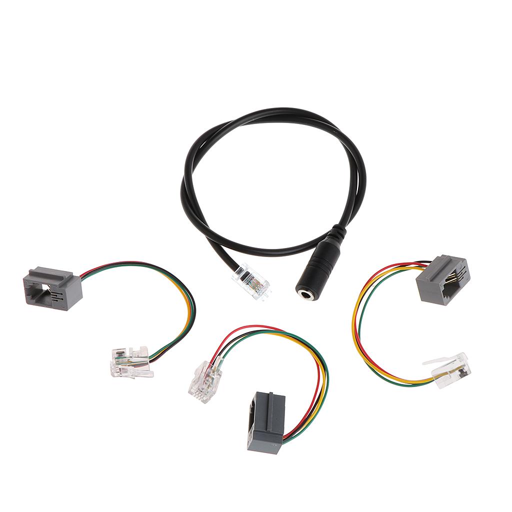 Jack per cuffie per smartphone da 3,5 mm a cavo adattatore per cuffie RJ9 /  RJ10 per telefono ufficio acquista in modo economico — spedizione gratuita,  recensioni reali con foto — Joom