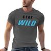 Ben Azelart Merch Stay Wild Merch Stay Wild TShirt Casual Basic Street Style TShirt
