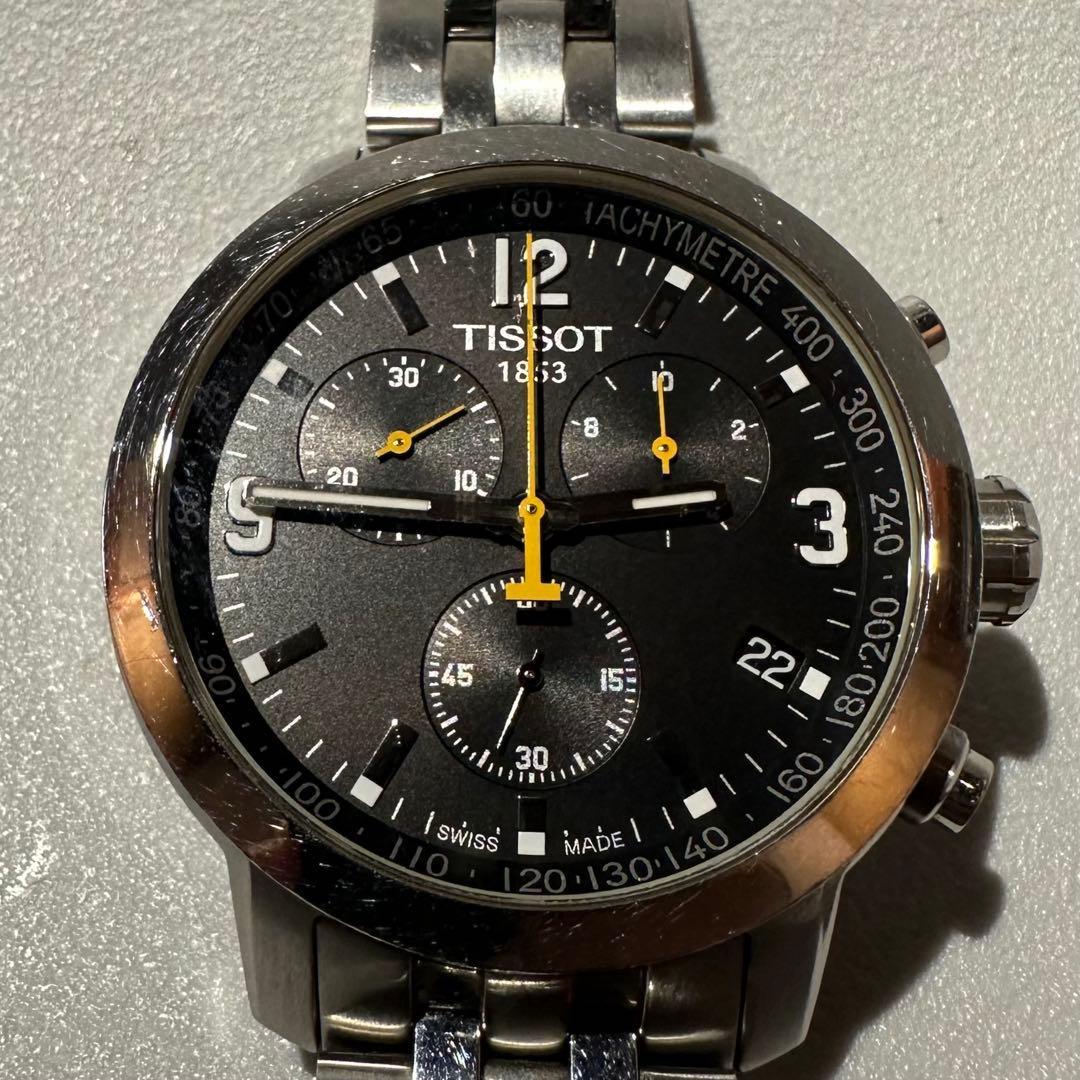 Used TISSOT Chronograph Watch PRC200 T055417A